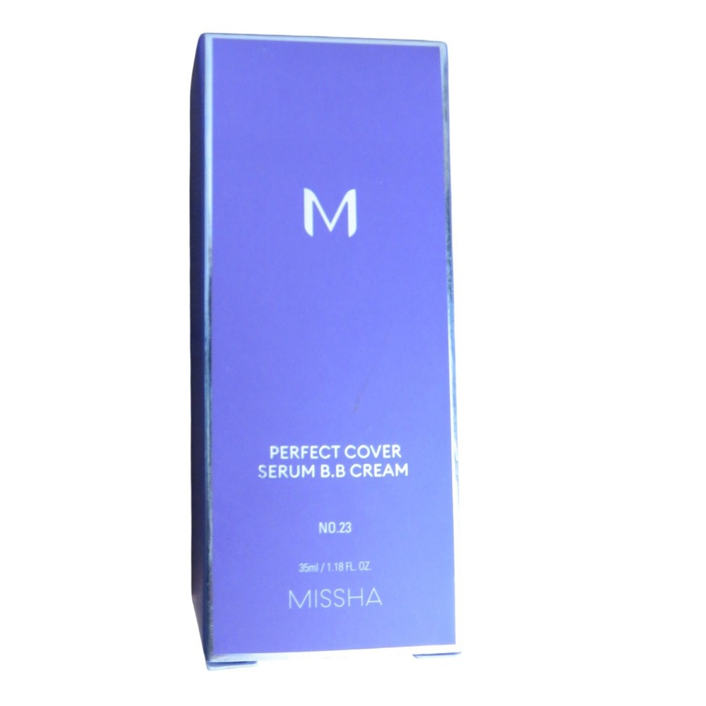 Missha M Perfect Cover Serum BB Cream No 23 Natural Beige 35ml K-Beauty New‎